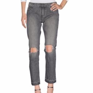 Friday's Project Black Distressed Boyfriend Jeans